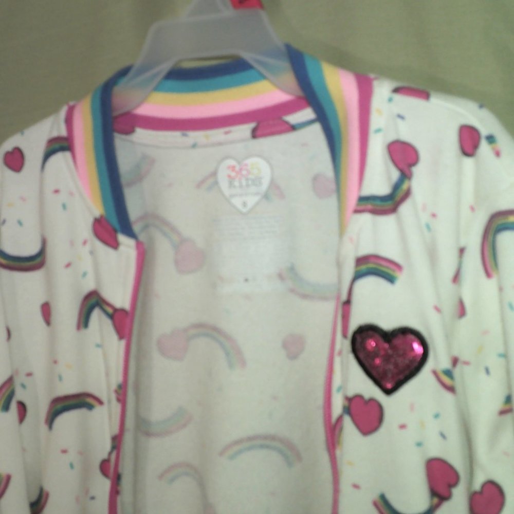Rainbow & hearts jacket by 365 Kids from Garanimals